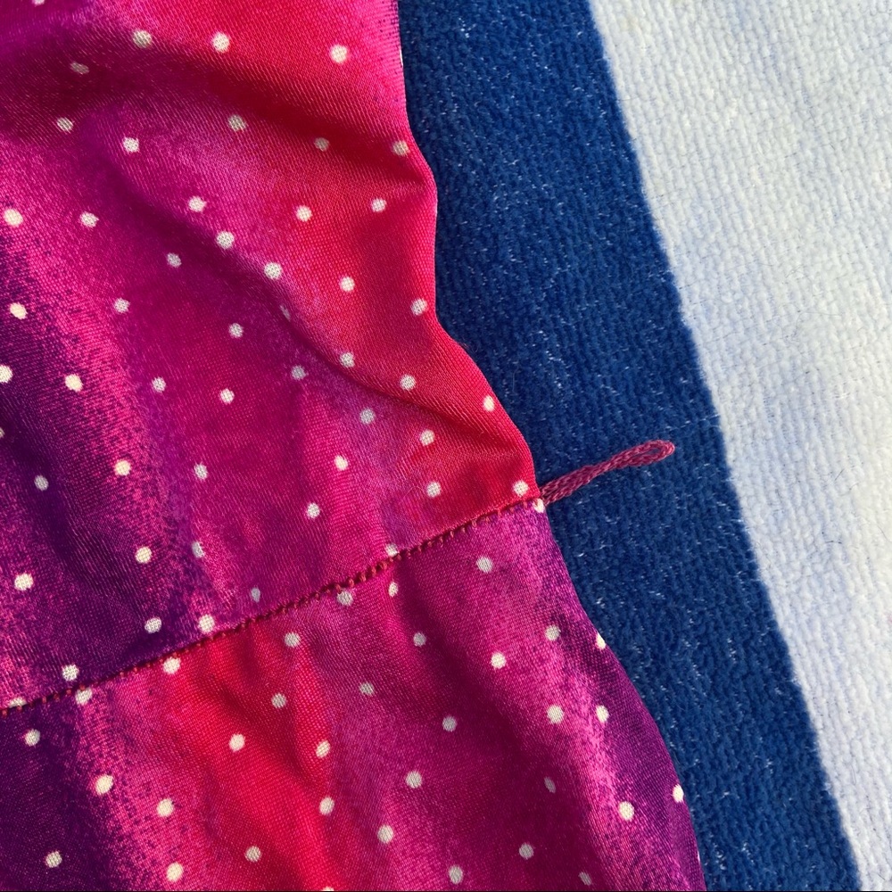 Polka Dot Pinup Retro Vintage Swimsuit 12 M L - Picture 8 of 8